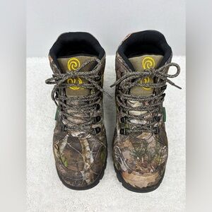 SHE Women’s Outdoor Timber Buck Waterproof Hunting  Boots in Camo Pattern